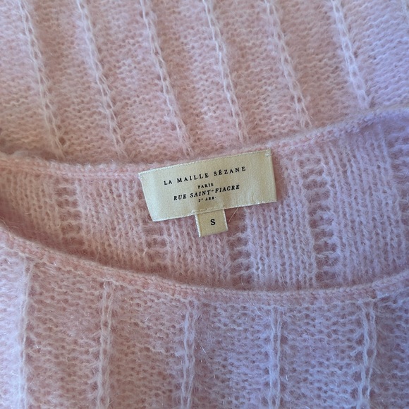 NEW Sezane Aretha Jumper in Candy Pink - size S - Picture 4 of 8